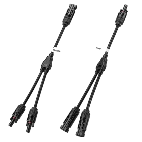 Solar Connectors Y Branch Parallel Adapter Cable Wire