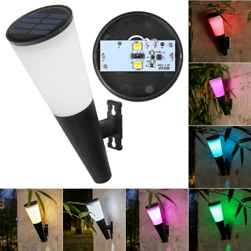 Solar Lighting for Garden Solar Wall Lamp Solar Led Light Outdoor Waterproof Solar Garden Lights Torch Light Balcony Solar Light