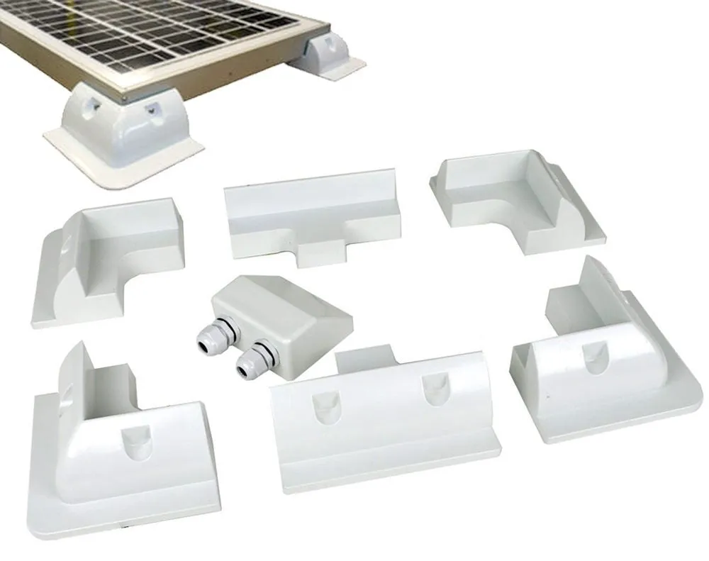 Solar Panel Mount Mounting Kit Corner Mounting Brackets 7 Pieces
