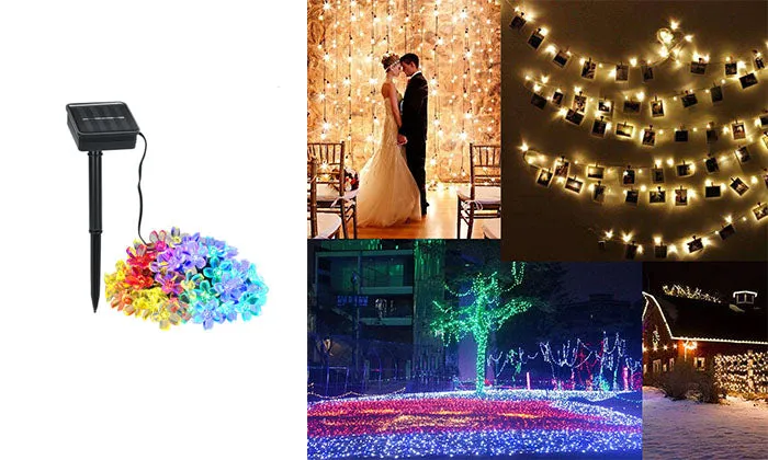 Solar String Lights 23ft