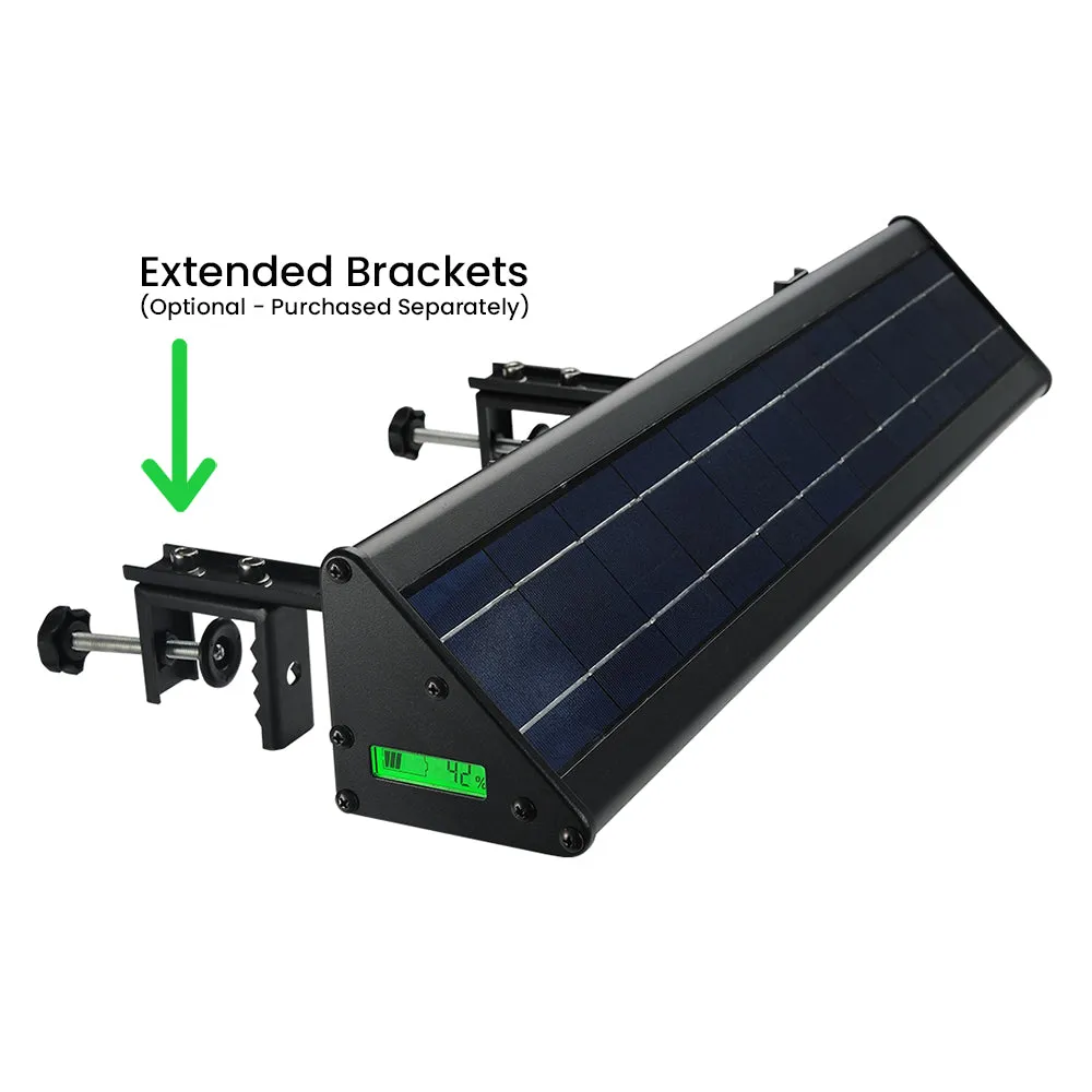 SPARK | Solar Triangle Light | 17 Watt | 2000 Lumens | 2 Years Warranty