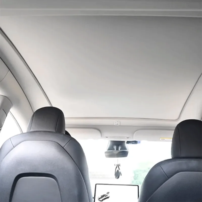 TAPTES® Electric Smart Roof Retractable Sunshades for Tesla Model Y