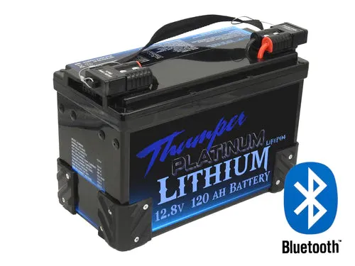 THUMPER LITHIUM BATTERY LINK HUB 120AH   BLUETOOTH
