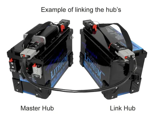 THUMPER LITHIUM BATTERY LINK HUB 120AH   BLUETOOTH