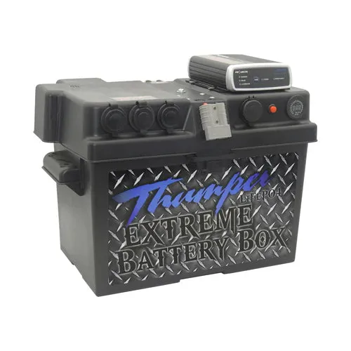 THUMPER PROJECTA DC-DC LITHIUM BATTERY BOX   THUMPER 100AH LITHIUM