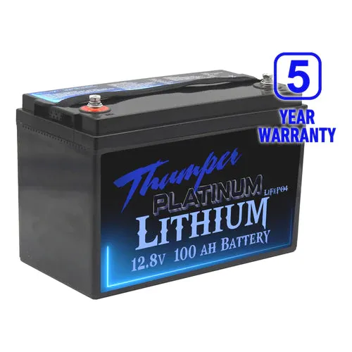 THUMPER PROJECTA DC-DC LITHIUM BATTERY BOX   THUMPER 100AH LITHIUM
