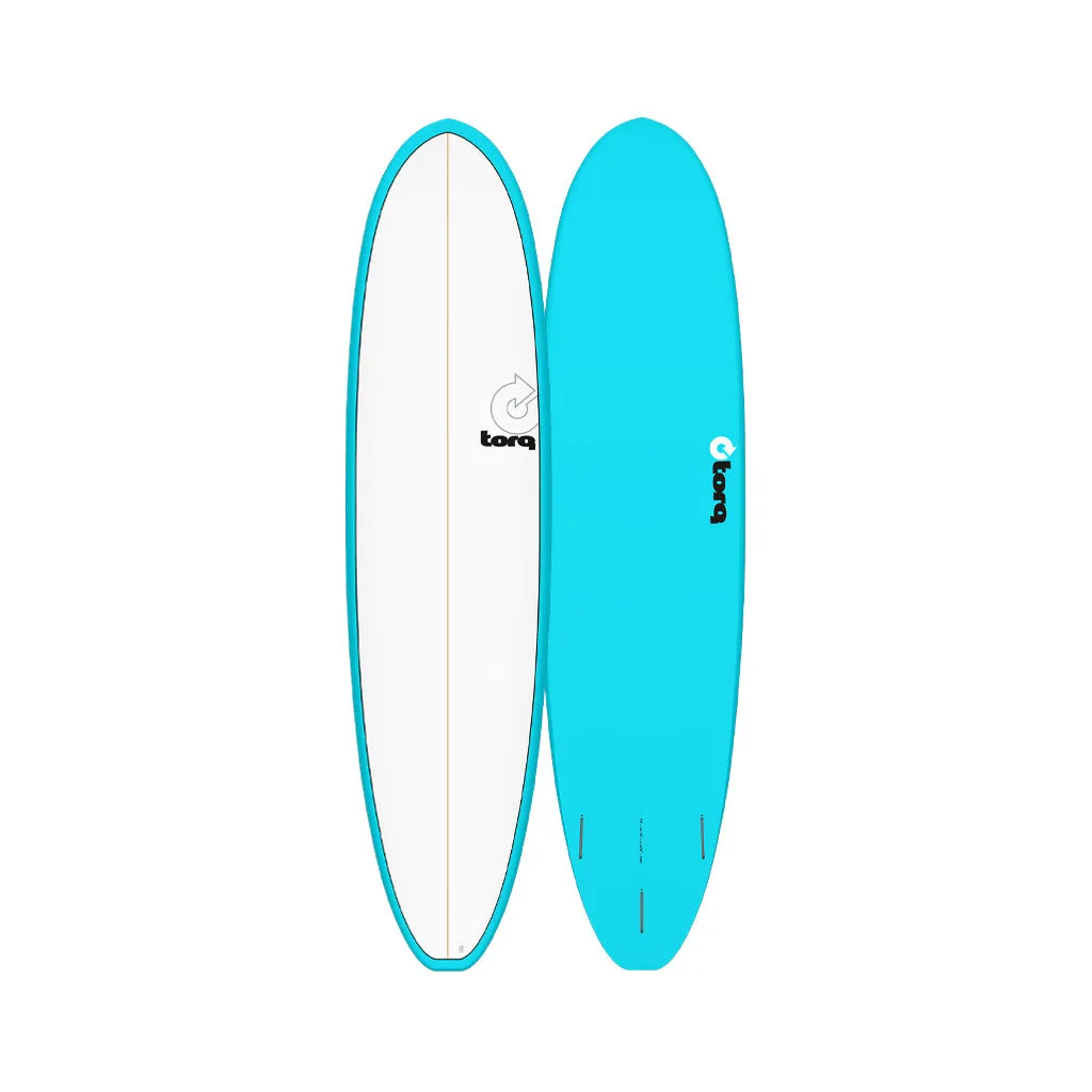 Torq TET Fun V  Blue/White Pinline Surfboard