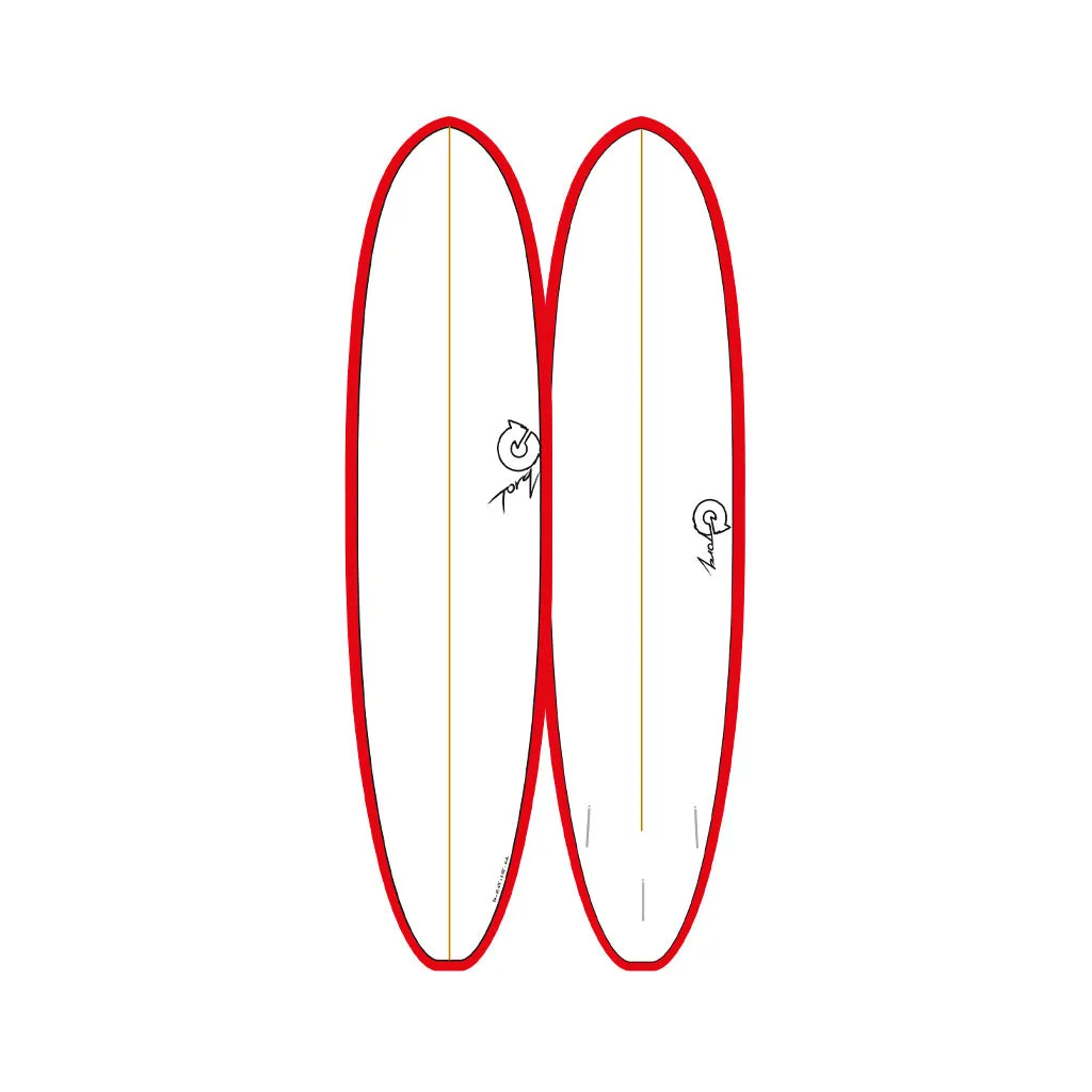 Torq TET Fun V  Colored Rail Surfboard