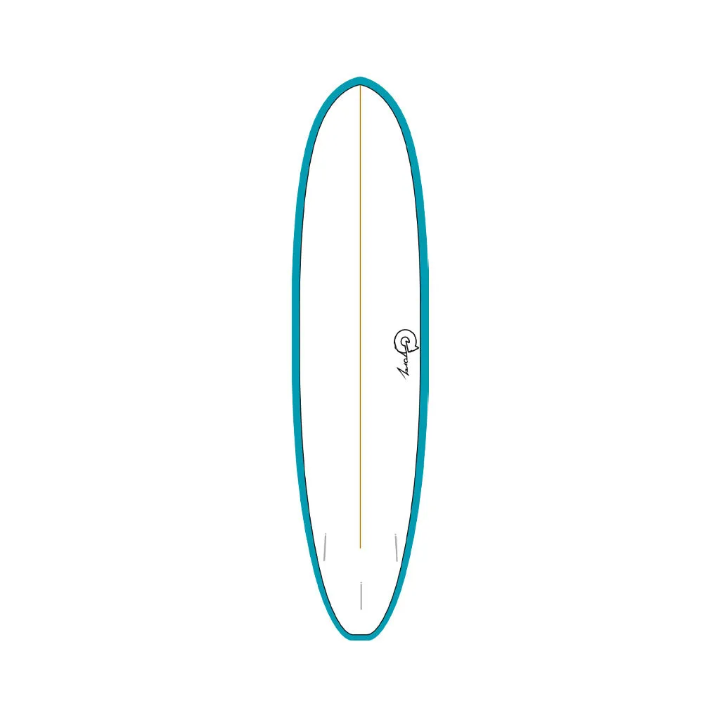 Torq TET Fun V  Colored Rail Surfboard