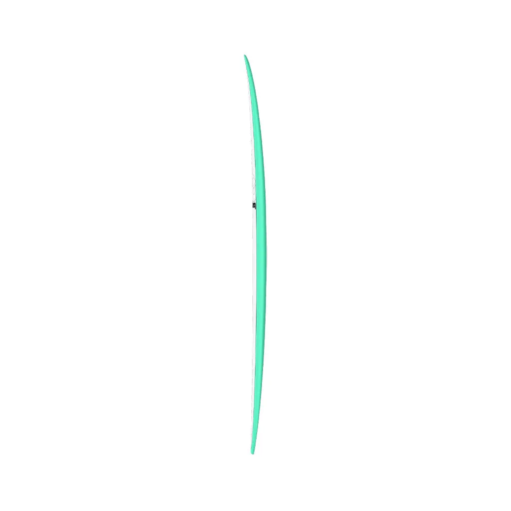 Torq TET Fun V  Sea Green Pinline Surfboard