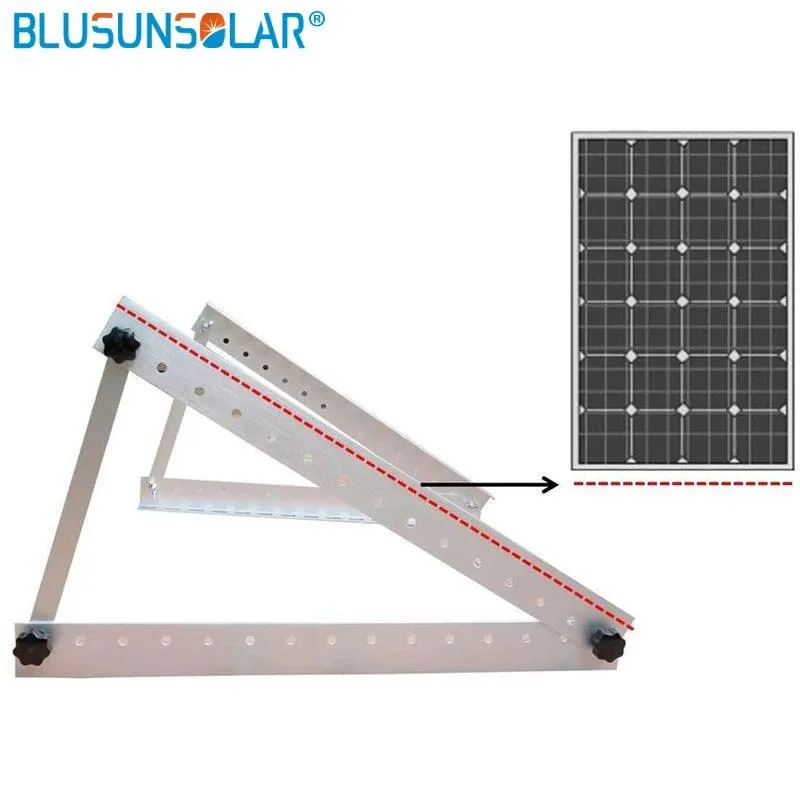 Triangle Aluminum Panel Mounted Bracket 41 InchTriangel Back Beam 300W /350W  Solar Panel Roof Mounting Bracket for Van