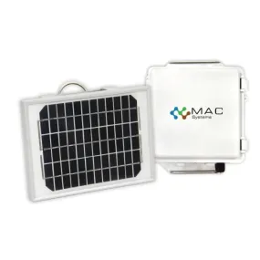 Two channel radio for monitoring and control with 1 Watt radio
