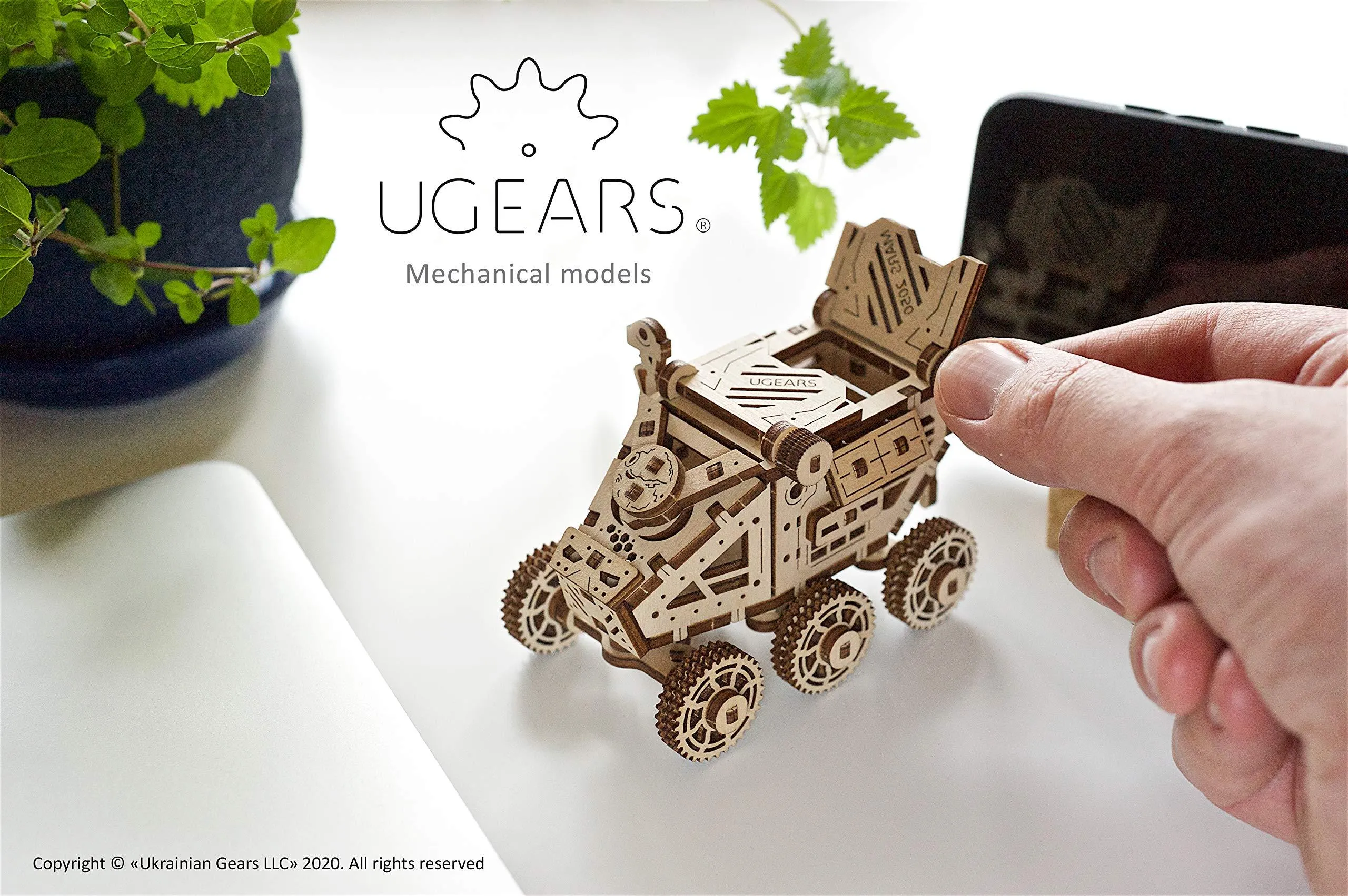 UGears Mars Buggy 3D Model Kit