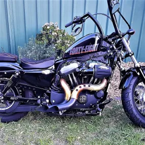 USA SPORTSTER EXHAUSTS 883-1200 1986-2021 KUTBAK KIT (KBSPORTBCO) KBSPORTBCO