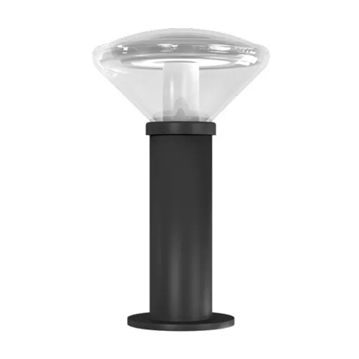 VANDAL | Solar Resistant Bollard Light | 3 Watt | 588 Lumens | 2300K-6500K | Solar Panel 6,3Wc | Lithium Battery 12AH | Installation Height 17.7 Inch | IP65 | 5 Years Warranty