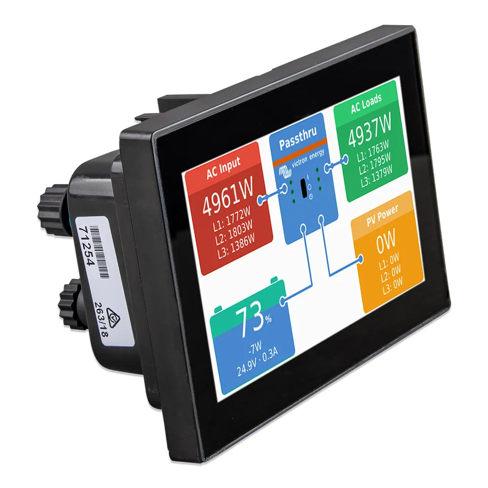 Victron CanVu GX Monitor - 4.3" Color Touch Screen [BPP900700100]