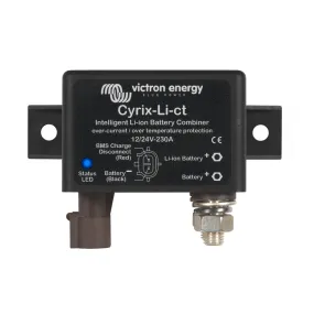 Victron Cyrix-ct 12-24-230 230A 12V-24V Intelligent Li-ion Battery Combiner