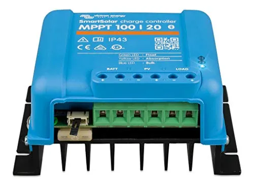 Victron Energy SmartSolar MPPT 100V 20 amp 12-24-48 Volt Solar Charge Controller (Bluetooth)