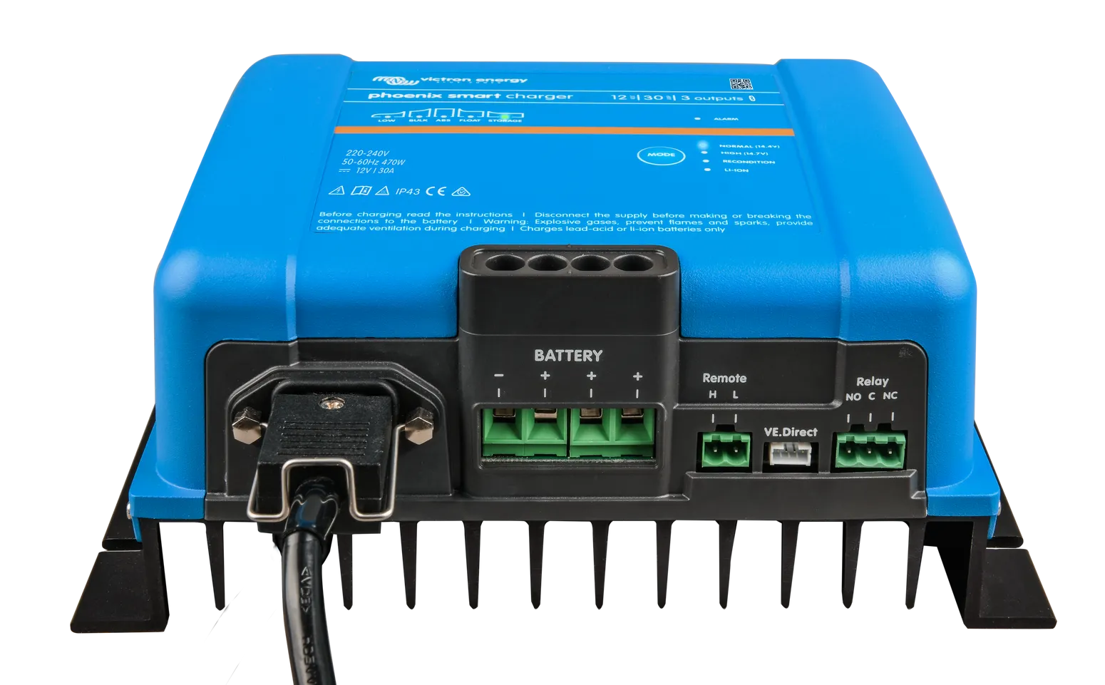 Victron Phoenix Smart IP43 12-30 30A 12V - 2 Output Battery Charger