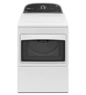 Whirlpool WED5800BW Cabrio® 7.4 cu. ft. HE Dryer with Sanitize Cycle