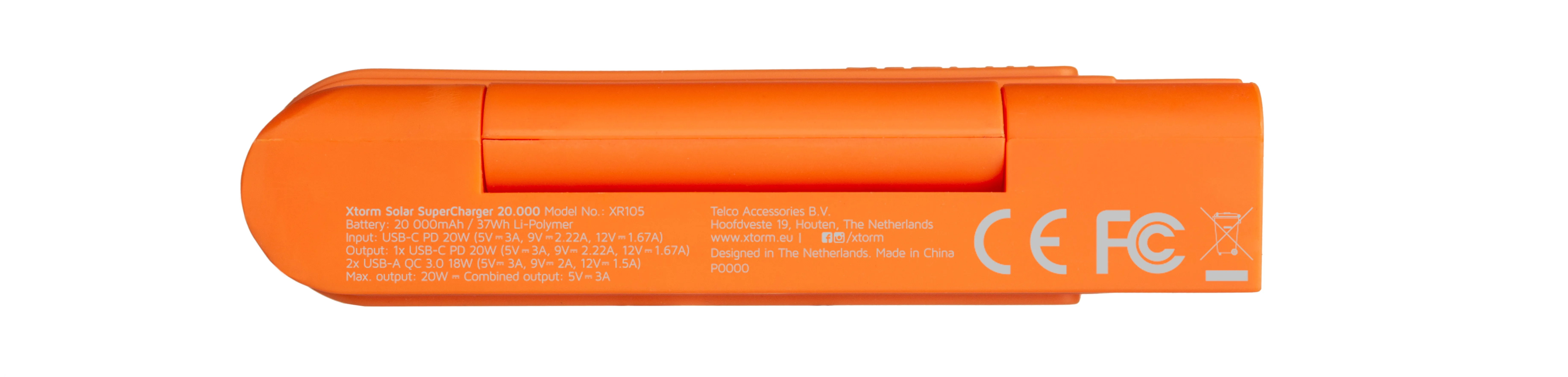 Xtreme Solar Power Bank - 10.000 mAh