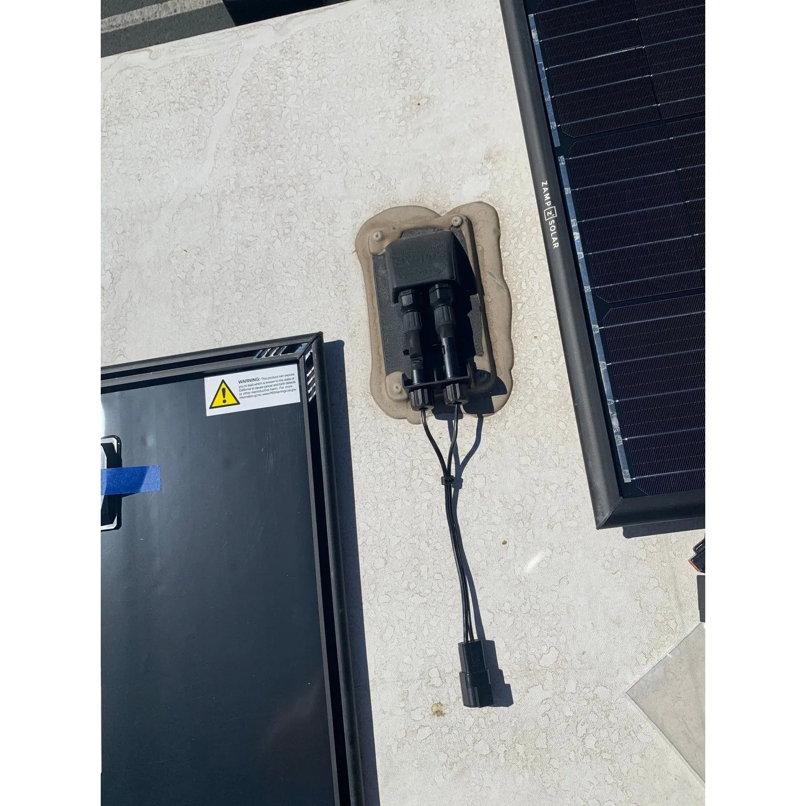 Zamp Forest River 100 Watt Solar Prep Complete Kit (GoPower Roof Cap)