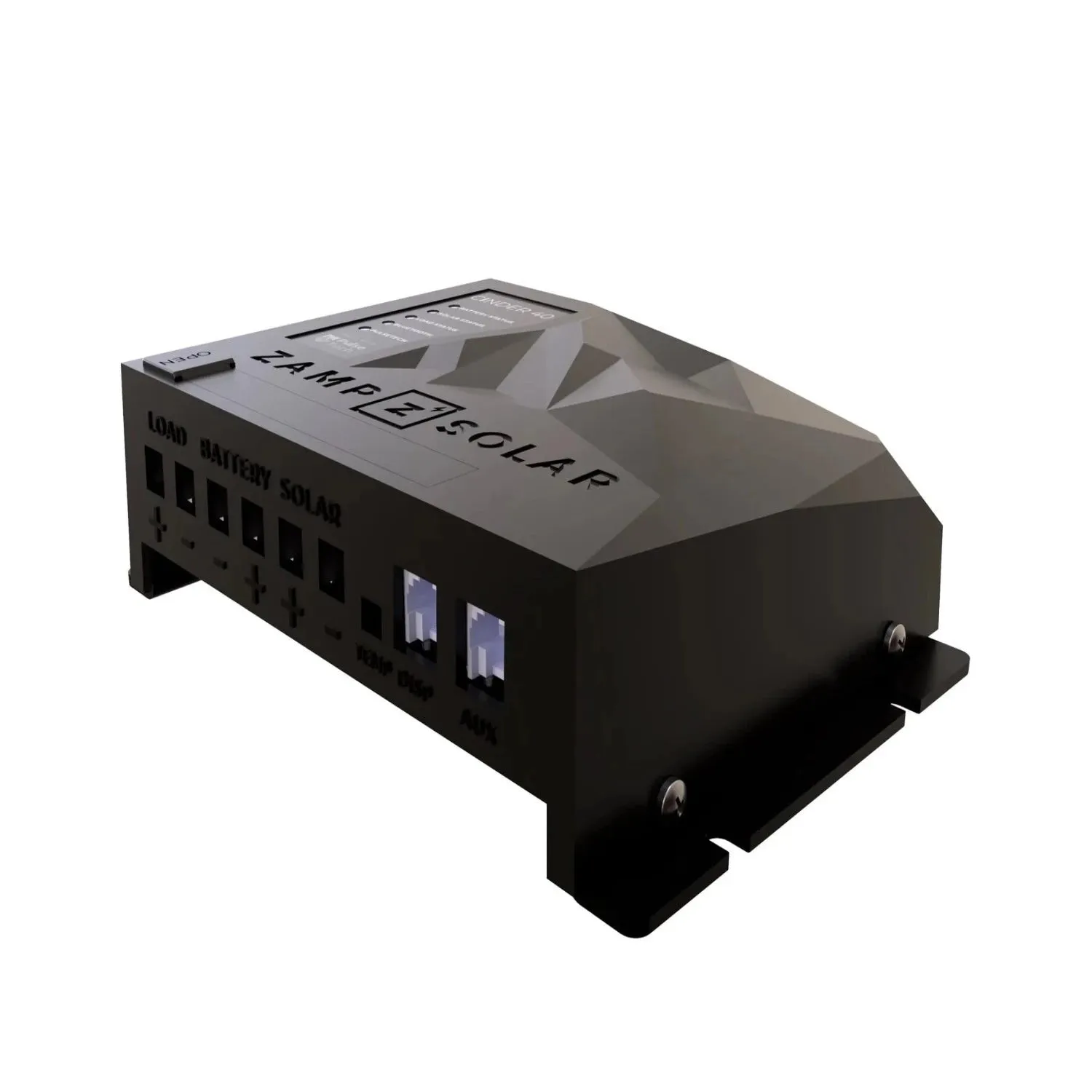 Zamp Solar CINDER™ 40 Amp 4-Stage PWM Charge Controller (Bluetooth)